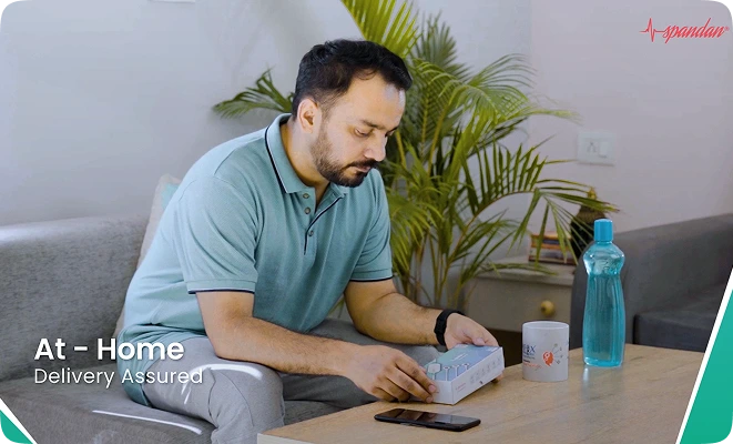 Get your spandan delivered at your convenience